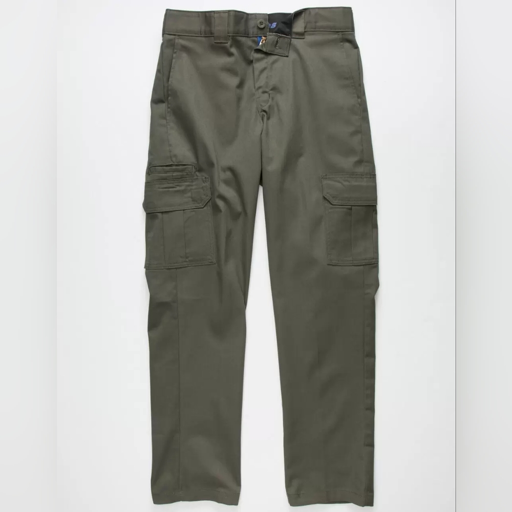 Comfortable Earthy Green Baggy Cargo Pants -  Baggy